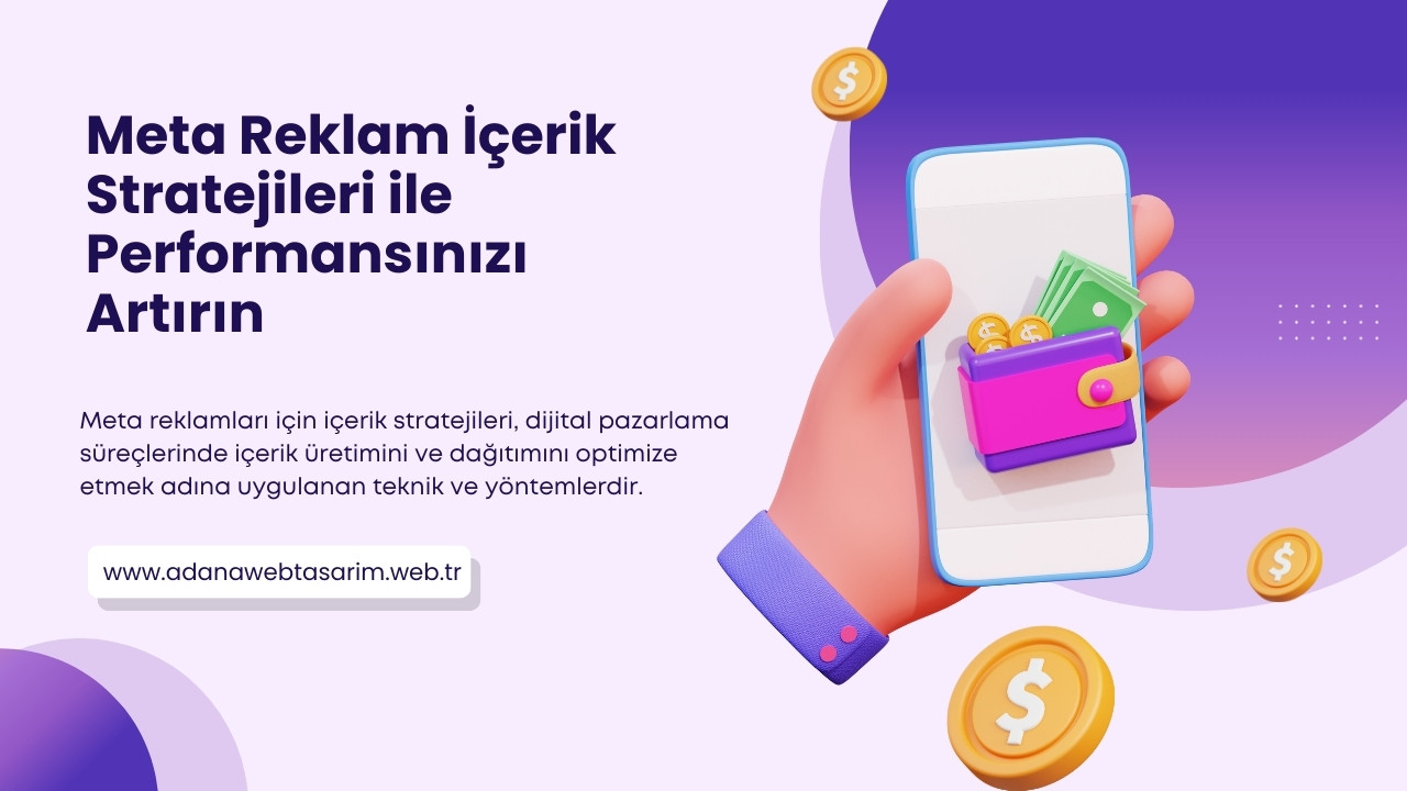 meta reklam icerik stratejileri