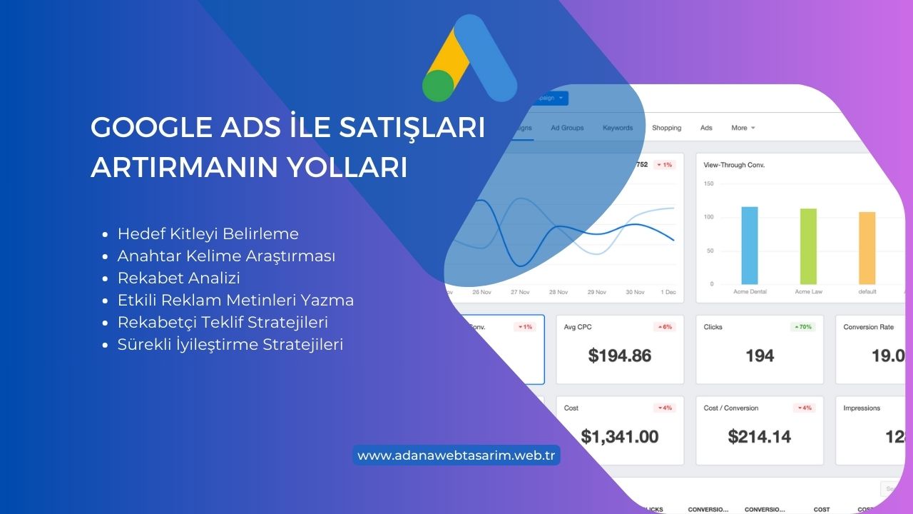 Google Ads ile Satışları Artırmanın Yolları