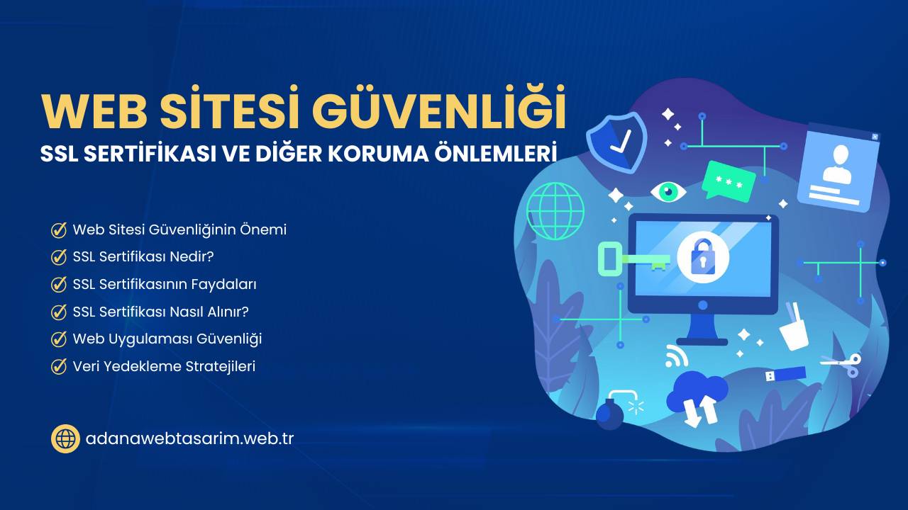 web sitesi guvenligi ssl sertifikasi